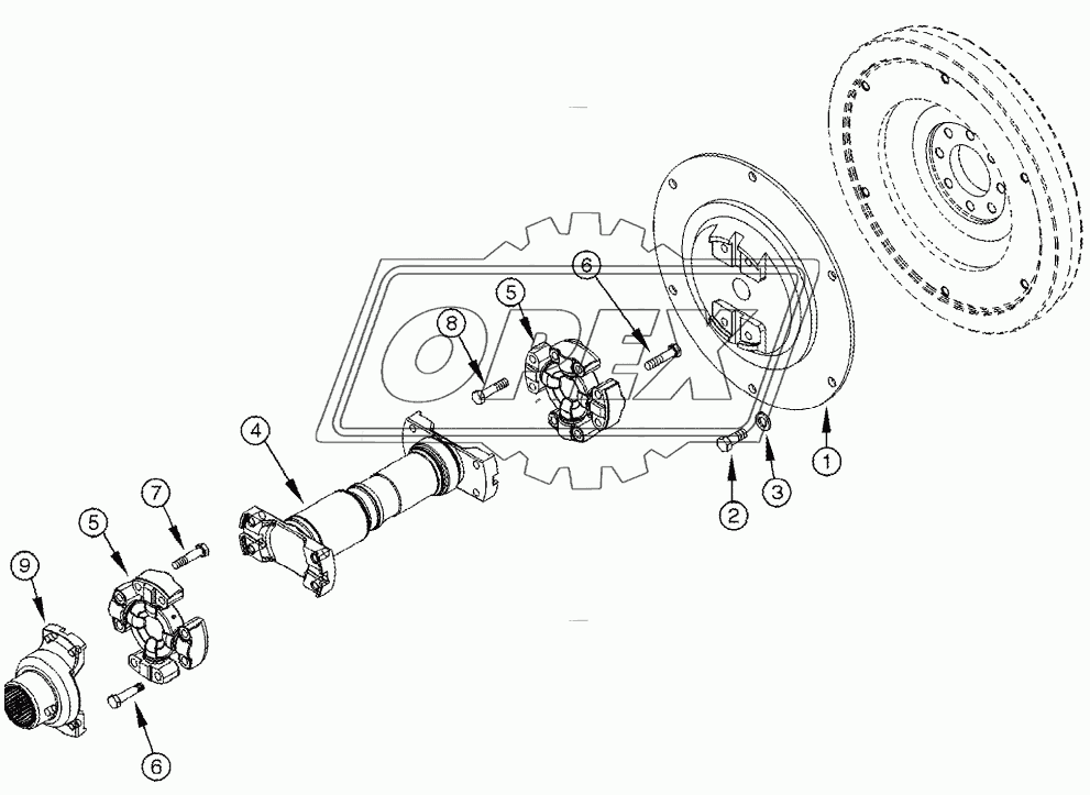 TRANSMISSION DRIVE SHAFT