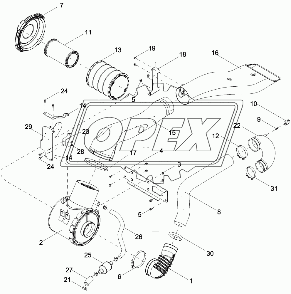 AIR INDUCTION SYSTEM - STANDARD DUTY