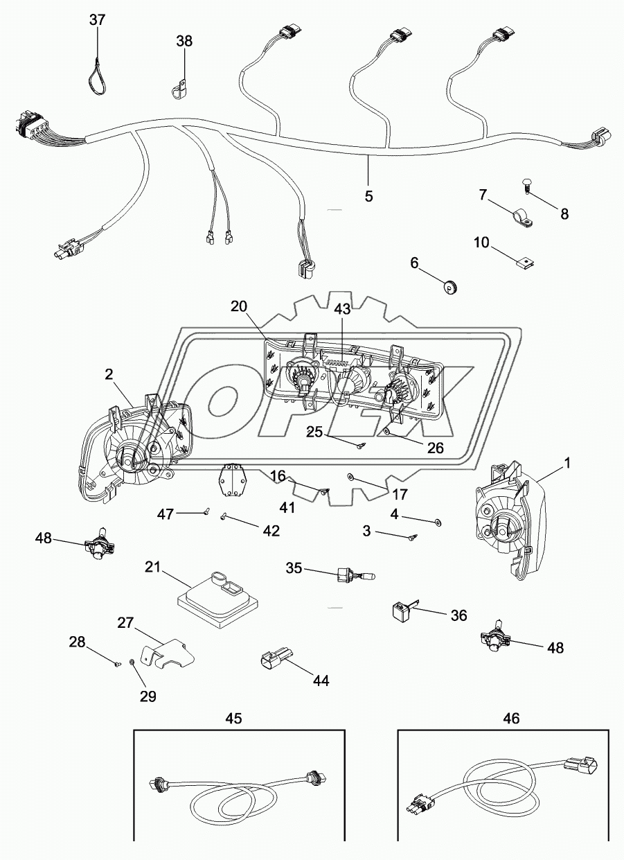 HEADLAMPS, ASN Z6RZ02943