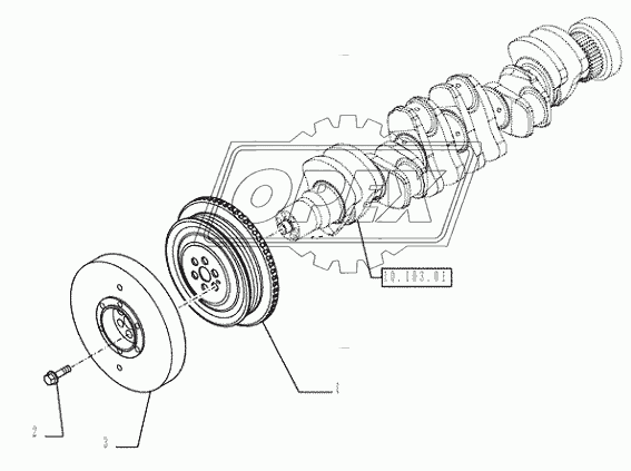 10.110.01 - PULLEY - CRANKSHAFT