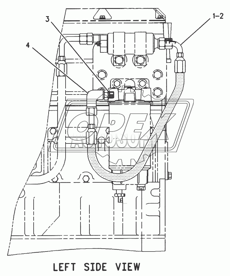 173-5445 Трубопроводы системы питания