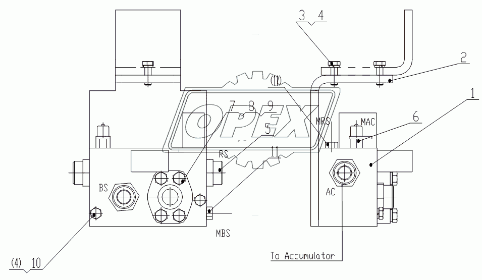 Ride Control Valve Assembly 2