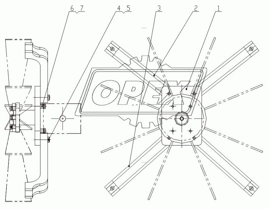 Motor Bracket Assembly