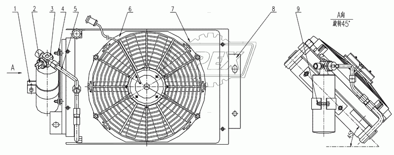 YTCG50E-II-81010000 condensator assembly