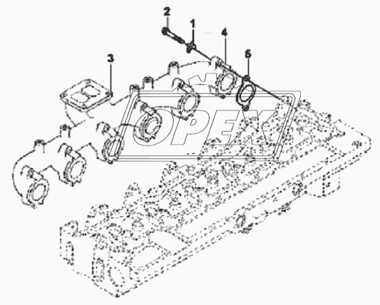 TB91403 Выпускной коллектор