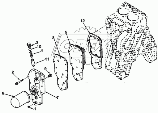 LUBRICATING OIL COOLER 1