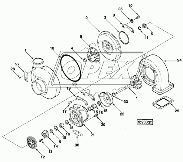 TURBOCHARGER 15