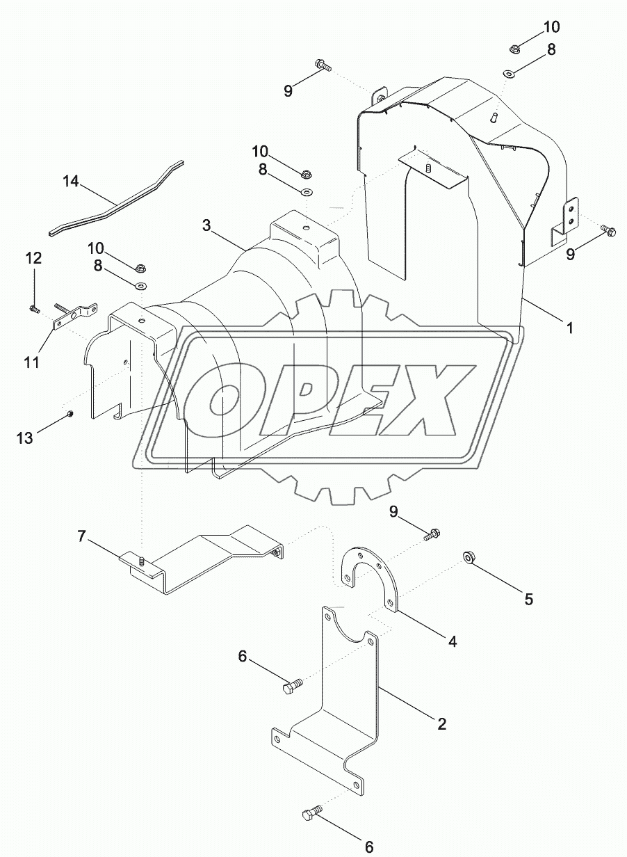 FLYWHEEL SHIELDS, BSN Z6RZ02948