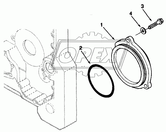 Front Gear Train Accessory Drive