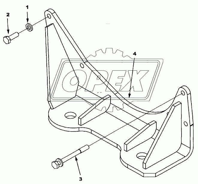 Front Engine Support EM2078