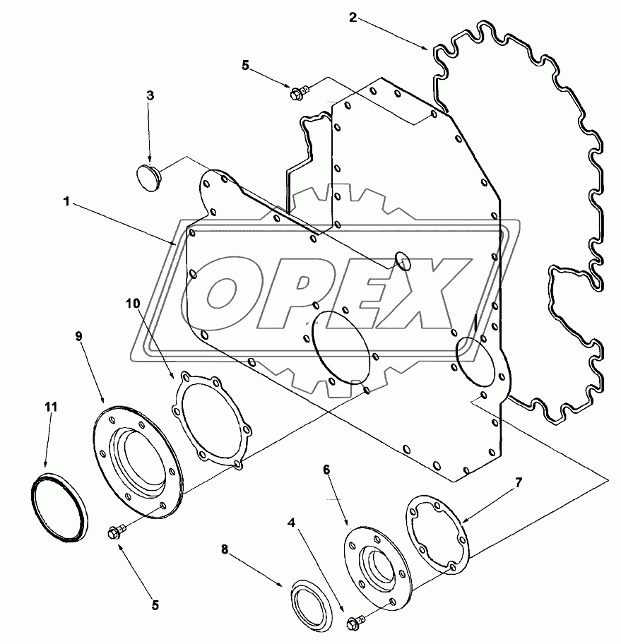 Front Gear Cover GG2706