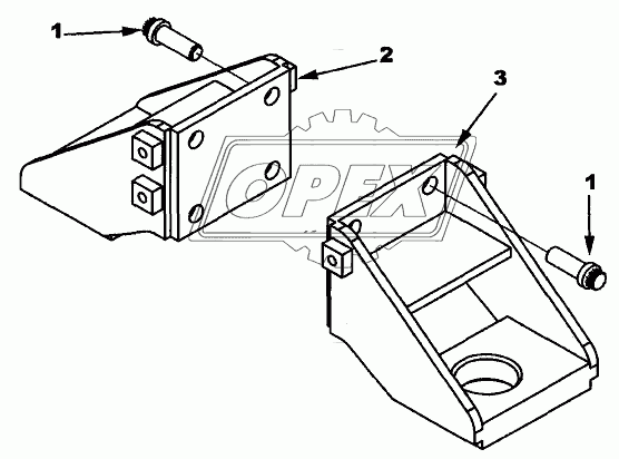 Rear Engine Support RE2024