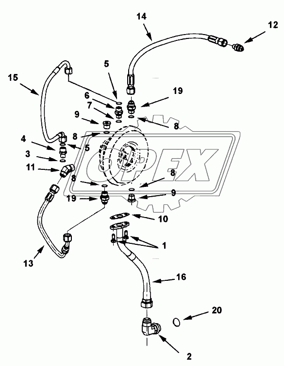 Turbocharger Plumbing TP2833