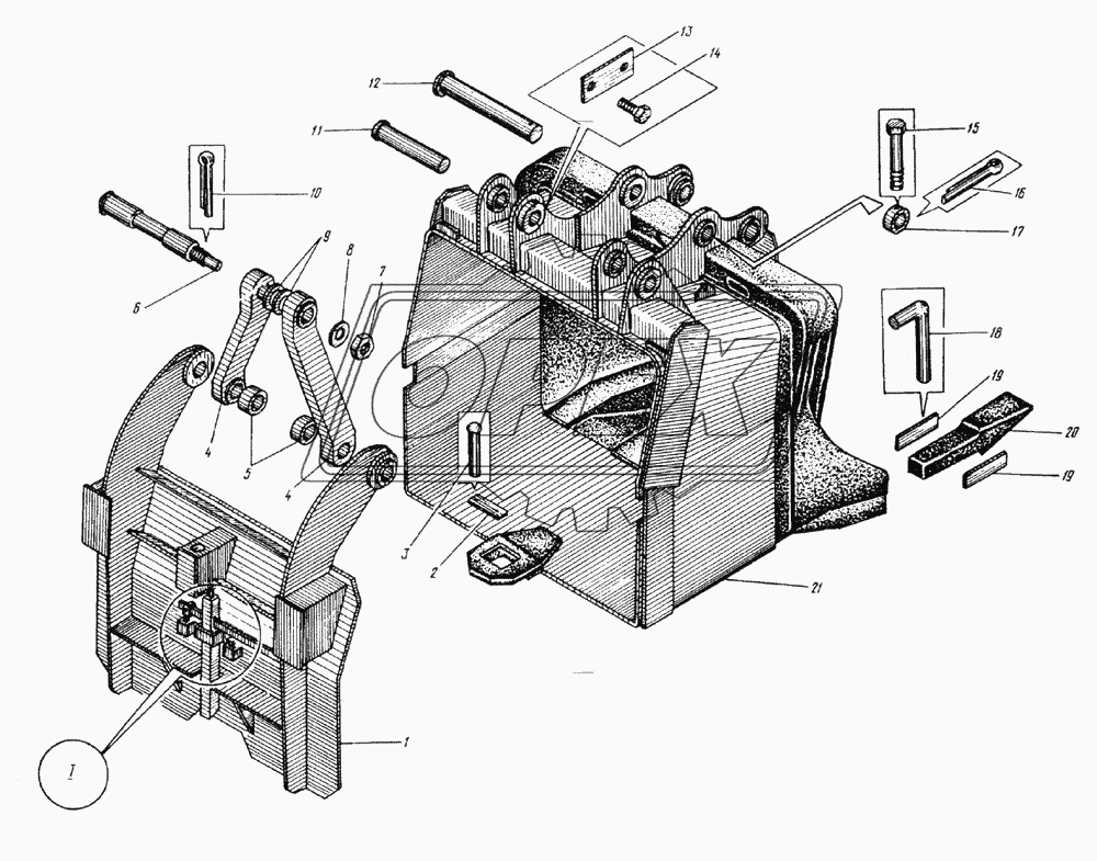 Ковш 0,65 1