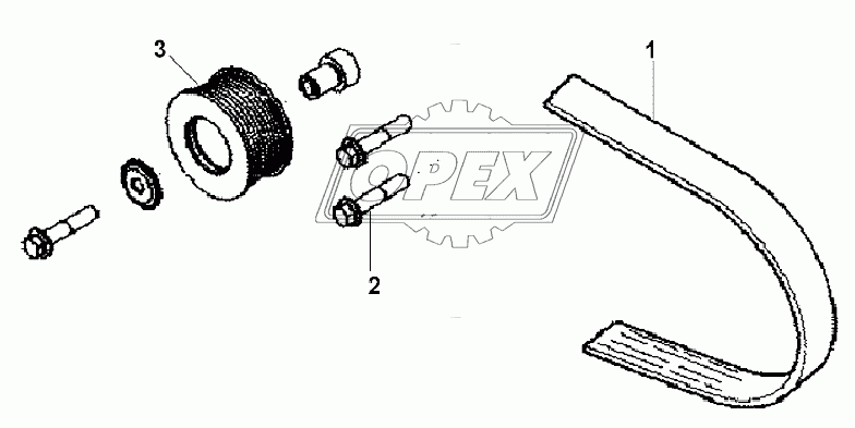 A/C Drive Subassembly