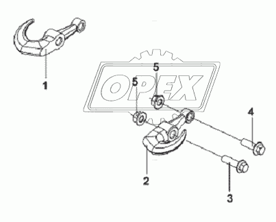 Front Towing Hook Subassembly