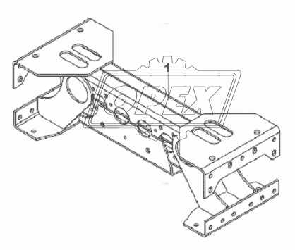 Cross Beam Subassembly-Second Cross Beam