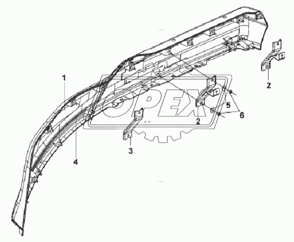 Right Upper Wheel Cover Subassembly