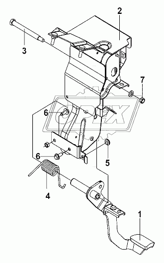 Clutch Pedal Group