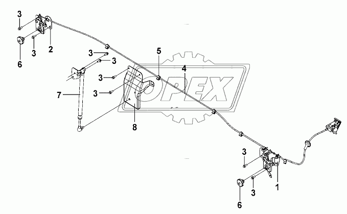 Front Wall Mask Mechanism Group