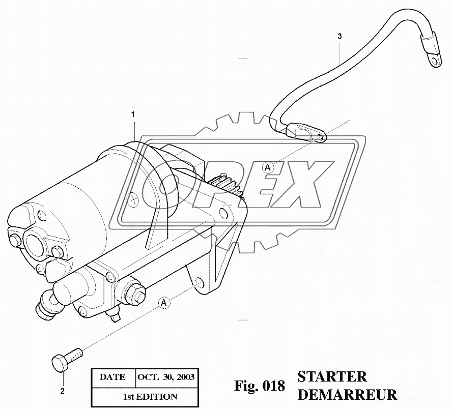 018 Стартер