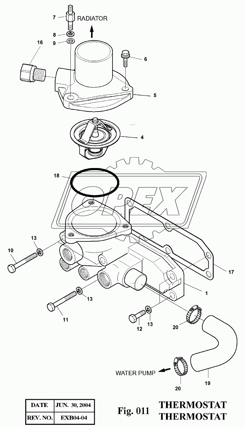 011 Термостат