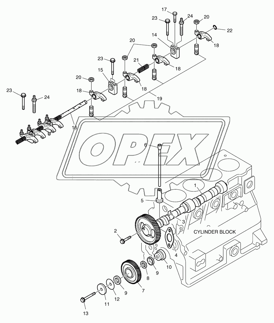 005 Распределительный вал