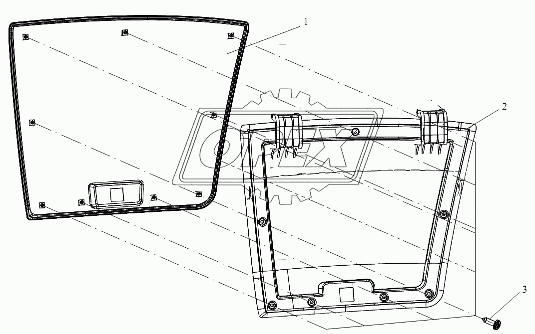 Блок высокого короба (IV) (высокая крыша)