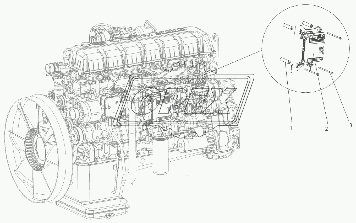 Электронная система управления двигателем (II)