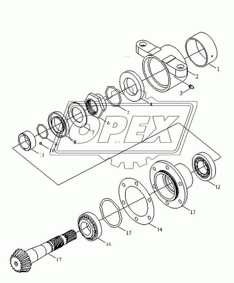 Front Driving Axle Assembly-4