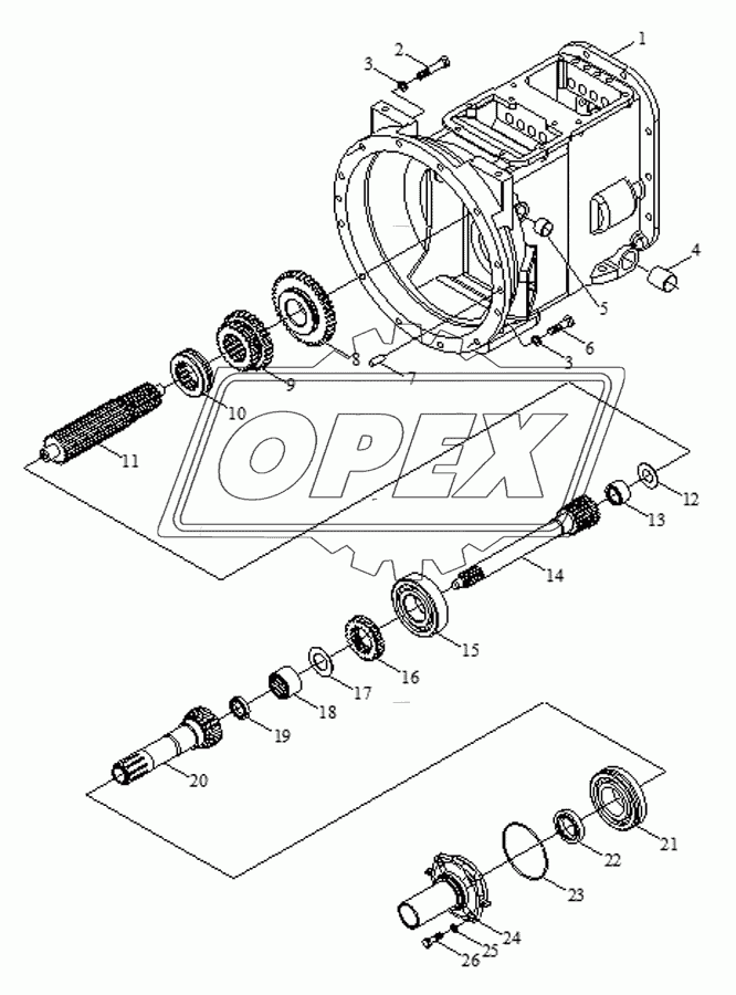 Gearbox Assembly-2 (formerly)