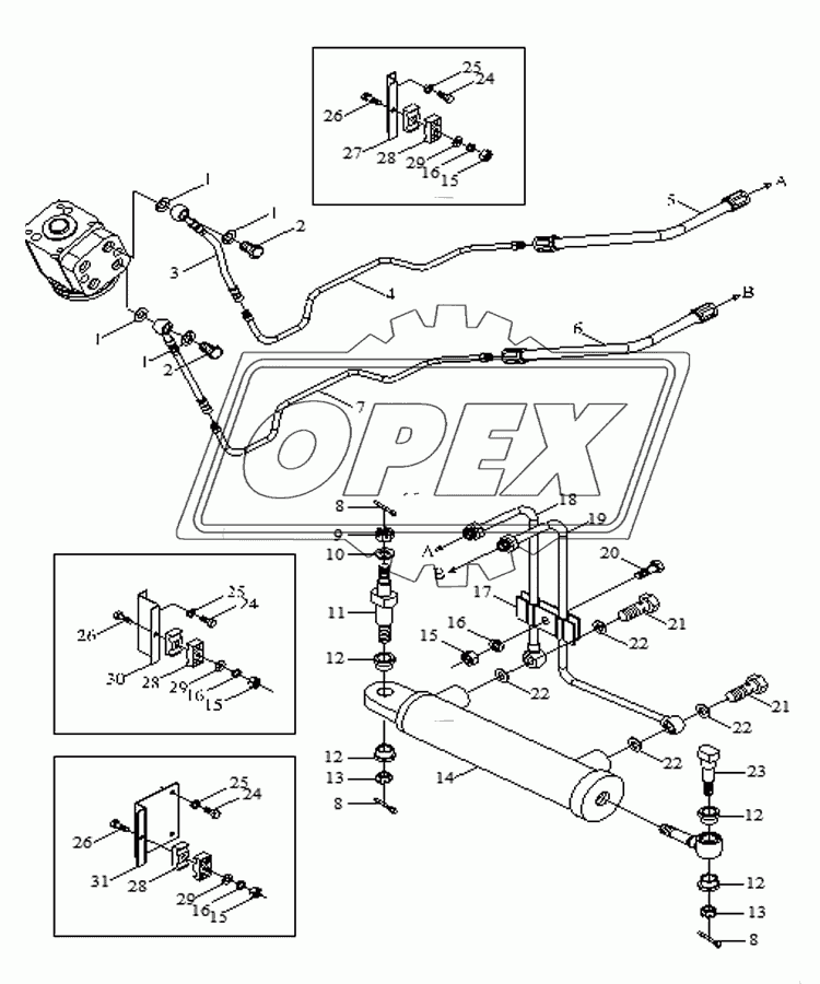 Hydraulic Steering Wheel Assembly-2