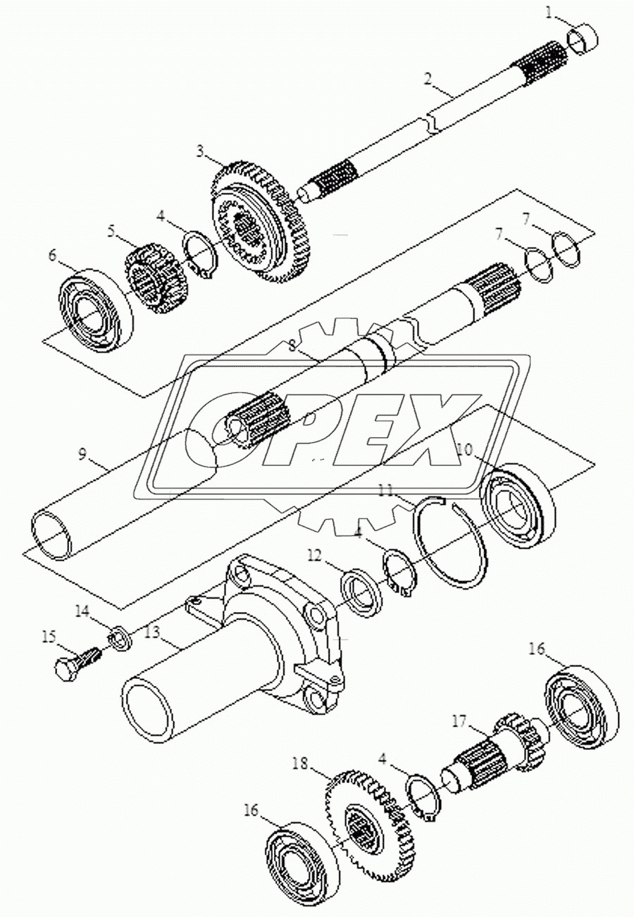 Clutch housing assembly-2