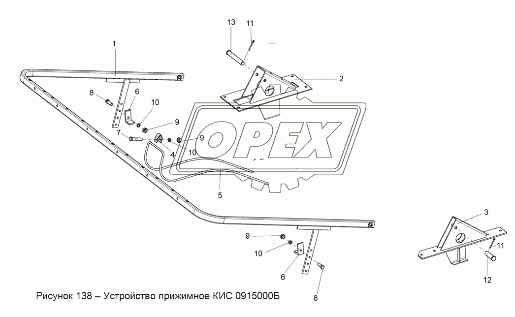 КИС 0915000Б Устройство прижимное