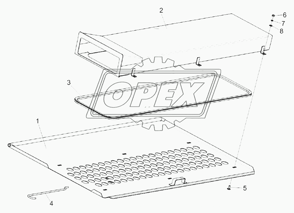 Крышка КЗК-12А-1-1802000