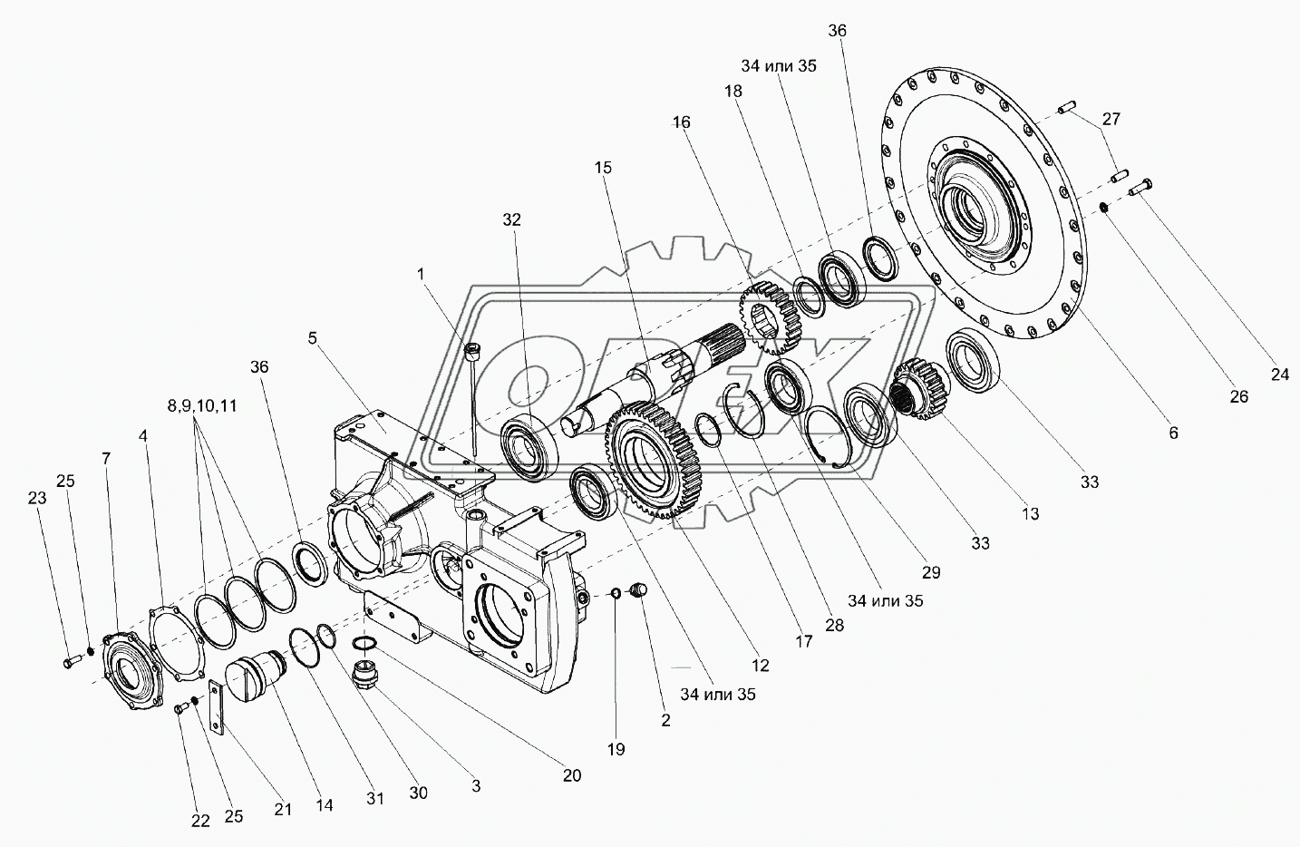 Мультипликатор КЗК-12-0114000-01