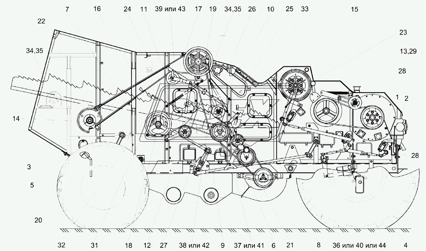 Очистка КЗК-12А-1-0202000 (вид справа)