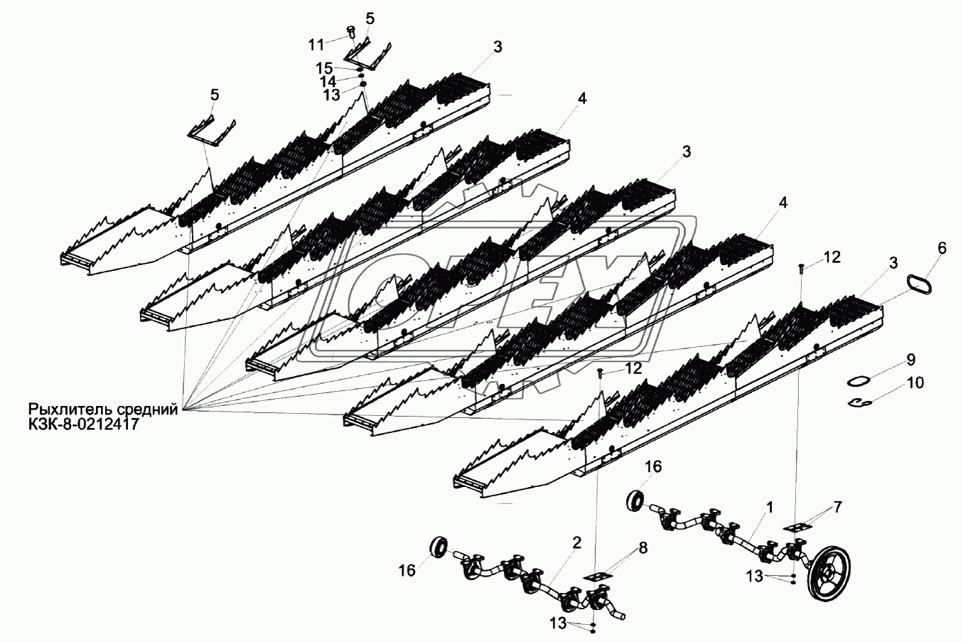 Соломотряс КЗК-12-0212040