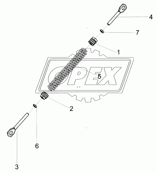 Пружина КЗК-1420-0102110