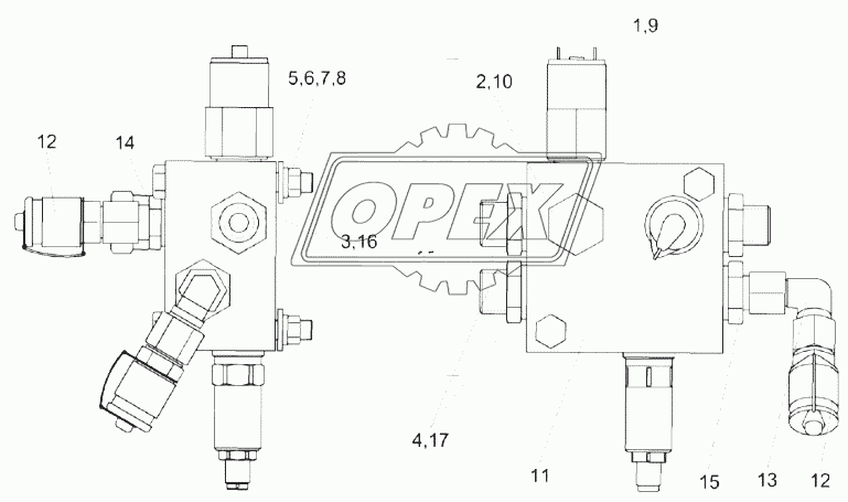 Клапан низкого давления КЗК-16-1-0609310