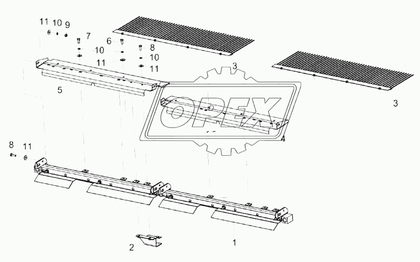 Профиль пальцевый КЗК-14-0260050А