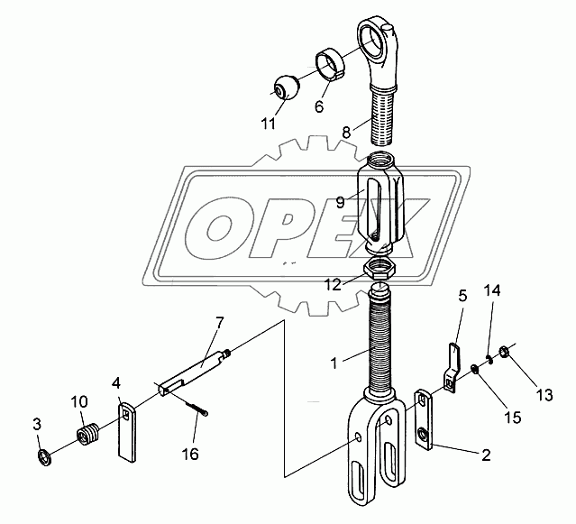 Раскос УЭС 0104180А-01