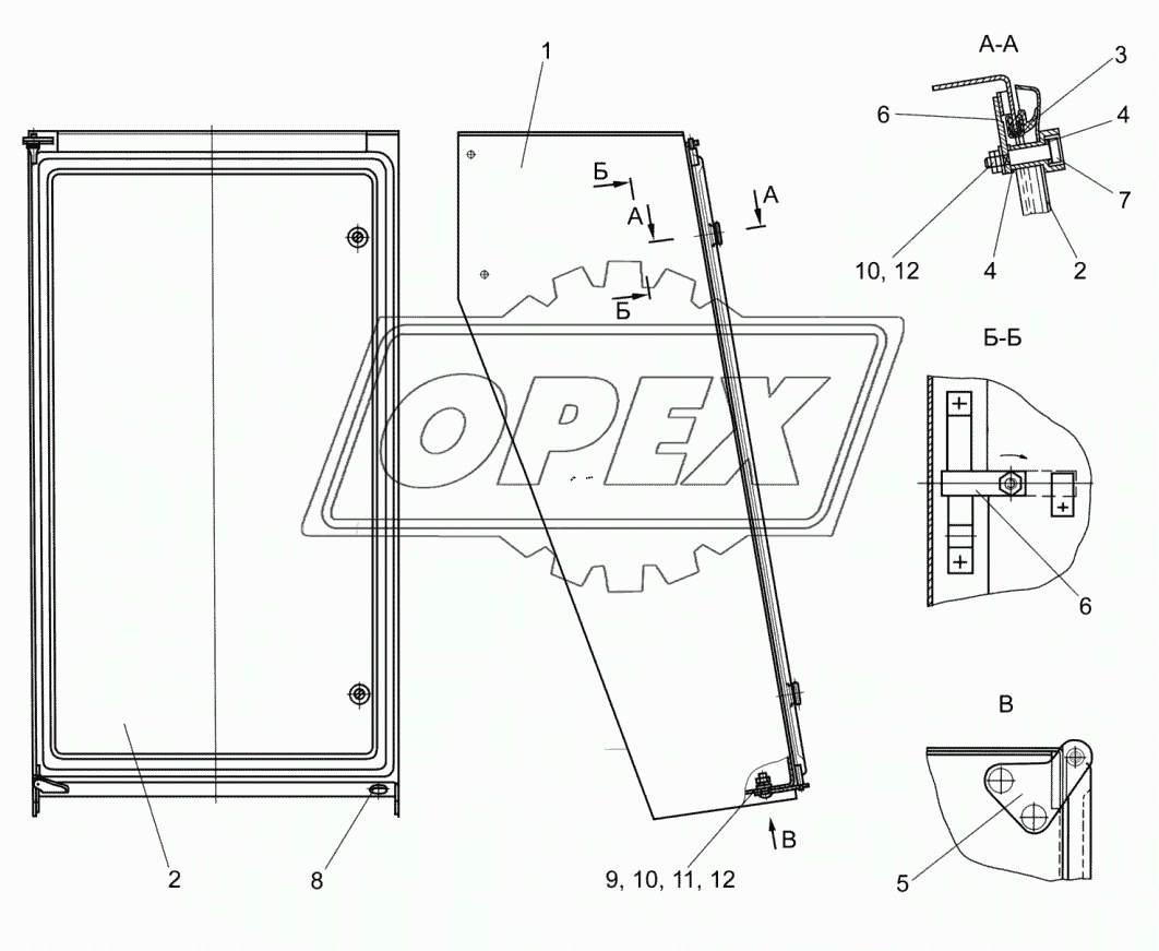 Шкаф электрический УЭС 1000080-01