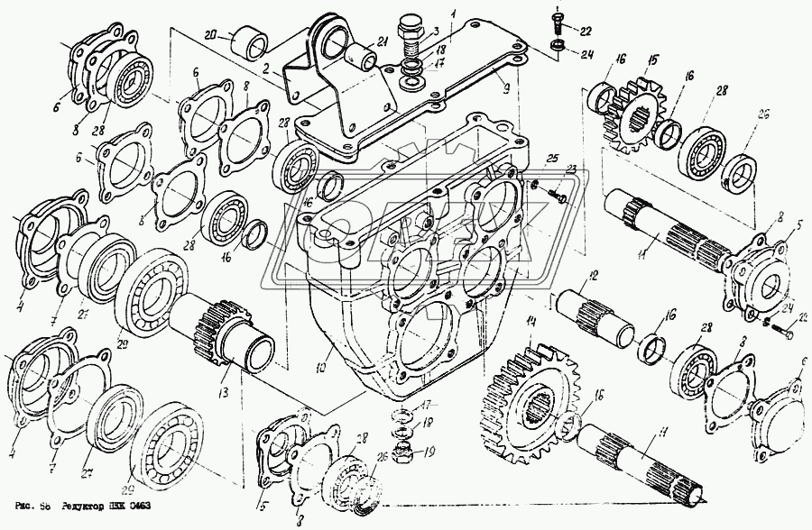 Редуктор ПКК 0463000