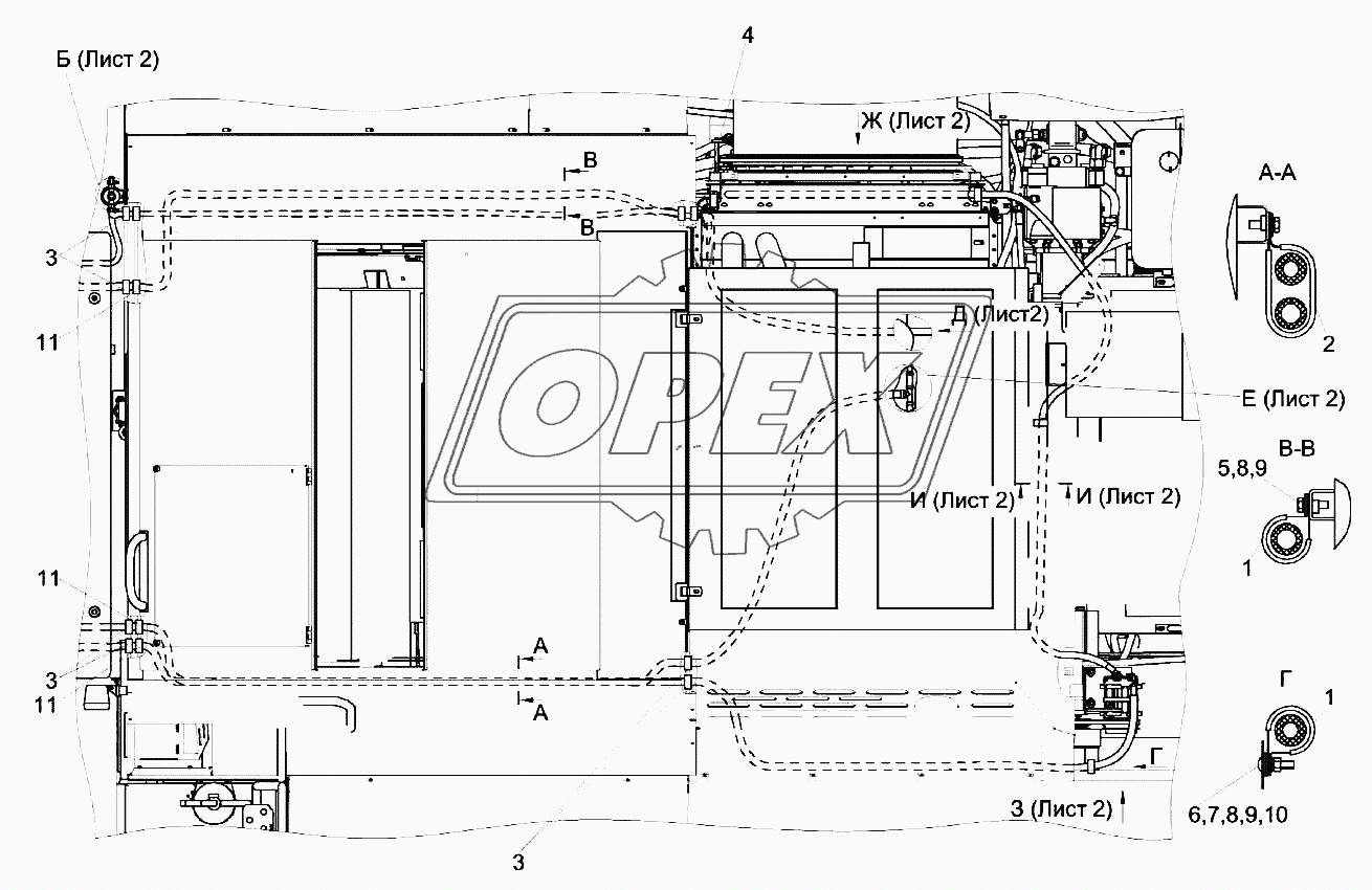 Установка компрессора КЗК-7-0113030-02 1