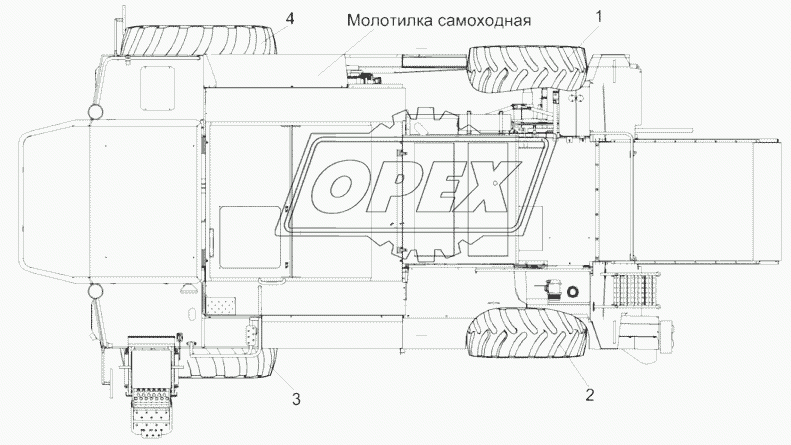 Установка колес КЗК-8-0111100