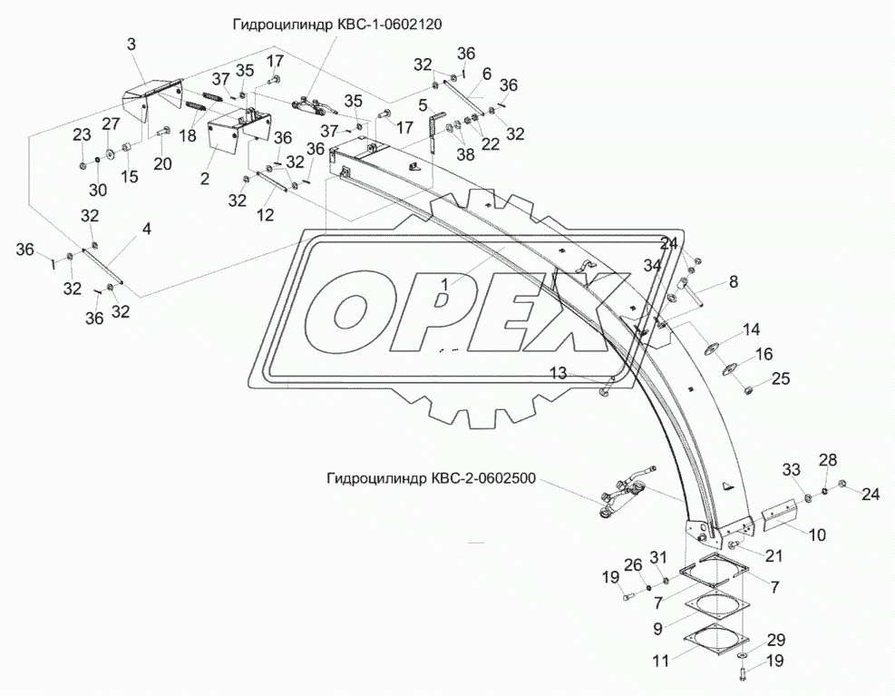 Силосопровод КВС-2-0144000