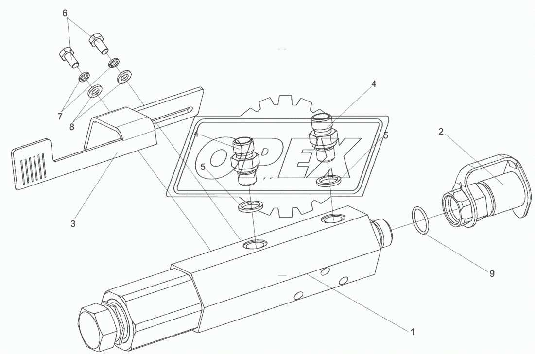 Цилиндр КВС-1-0603110