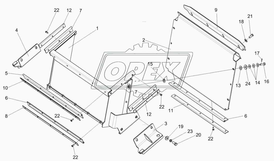 Проставка КВС-1-0147500