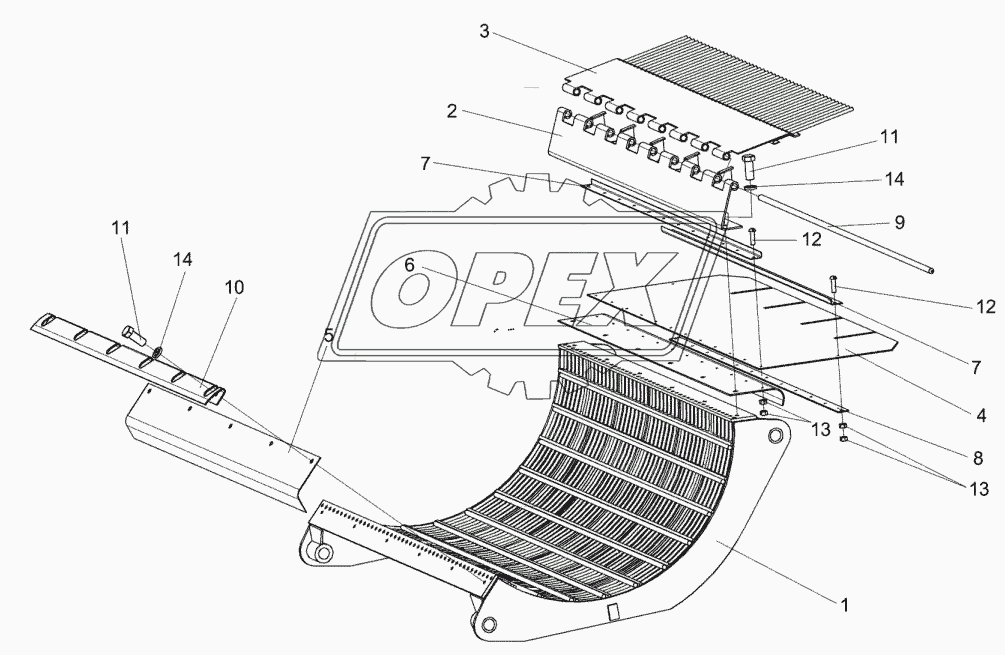 Подбарабанье КЗК-7-0503000